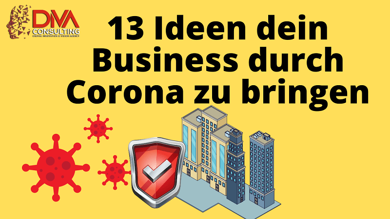 13 ideen dein business durch corona lockdown website