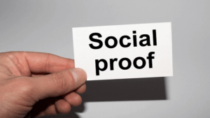 Social Proof auf Webseite